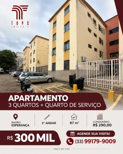 Apartamento 4 dormitórios Esperança BNH