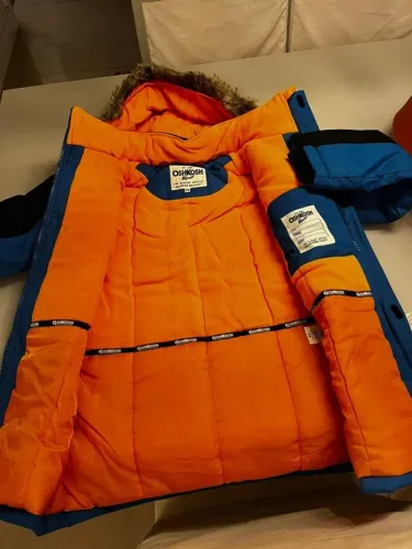 Casaco de Frio Infantil Masculino OshKosh - Tamanho 14 - Novo!  