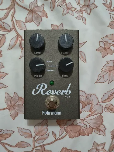 Pedal de Reverb fuhrman rv-1 guitarra/baixo
