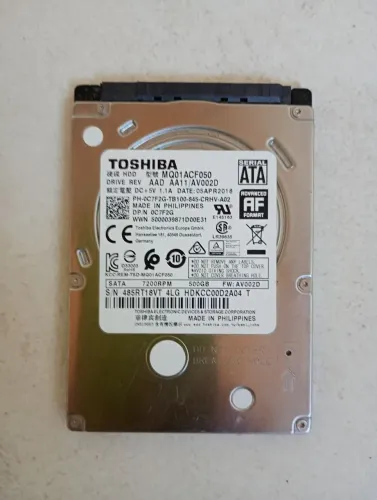 HD Toshiba novo