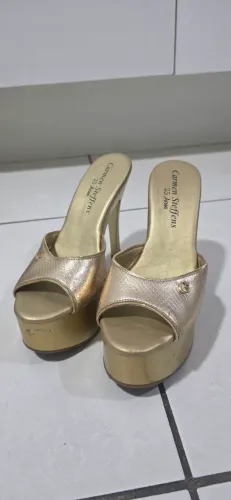 Tamanco Carmen Steffens Edição Especial Comemorativa  Tamanho 36