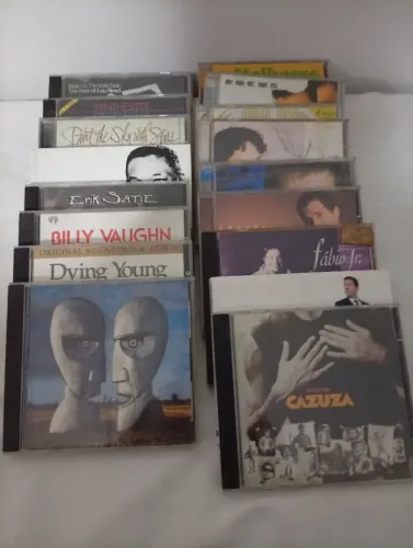 18 CDs Música Nacional e Internacional todos Originais 