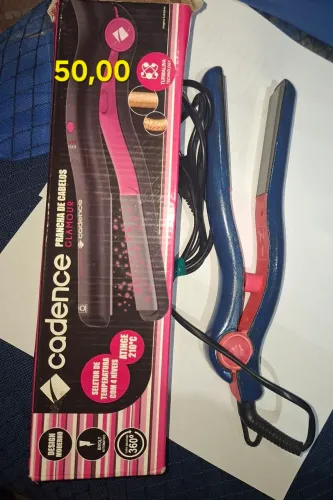 Prancha de cabelos, bivolt, 4 temp