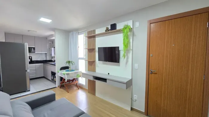 Apartamento Garden Mobiliado de 02 Quartos em Nova Iguaçu