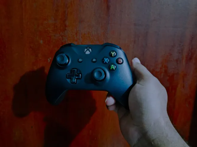 Controle Xbox One S Original Preto - 3 Meses de Garantia