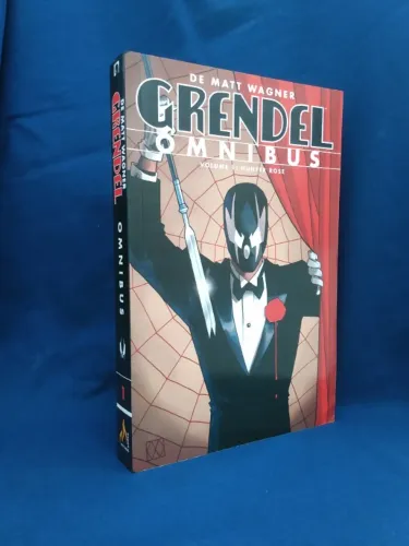 GRENDEL OMNIBUS VOL. 1 EDITORA MYTHOS EXCELENTE ESTADO - Matt Wagner Tim Sale 600 Páginas