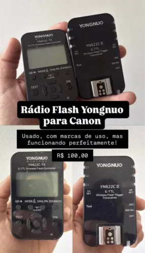 Rádio Flash para Canon