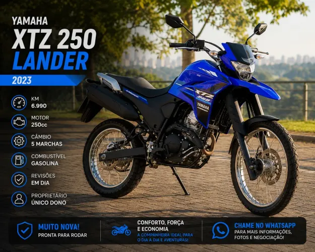 XTZ250 Lander Blueflex 2023