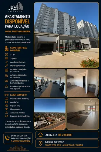 Imóvel para aluguel possui 75 metros quadrados com 1 quarto