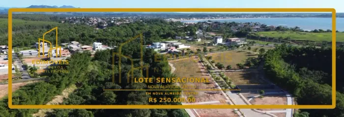 Nova Almeida Centro: Lote perfeito para construir sua casa ideal!
