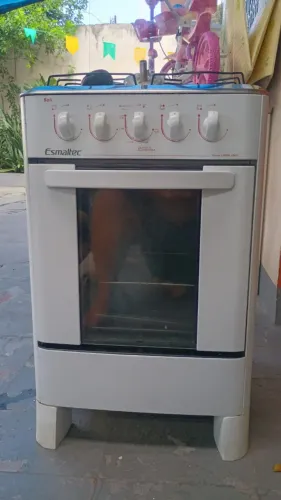 FOGÃO 4 BOCAS - ESMALTEC (BRANCO)