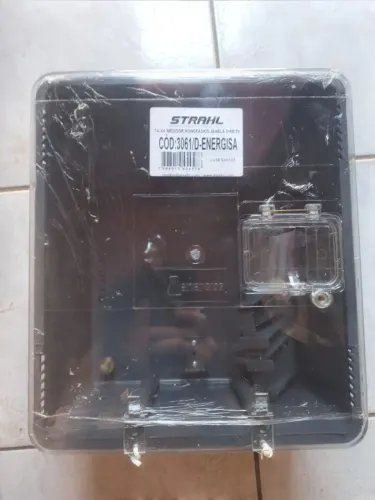 Caixa de Medição Monofásica Strahl 3061/D (Padrão Energisa) - Nova/Sem uso