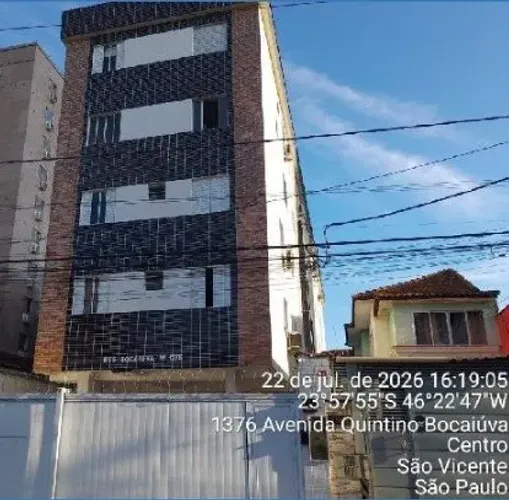 Apartamento para Venda em São Vicente, Centro, 2 dormitórios, 2 banheiros, 1 vaga