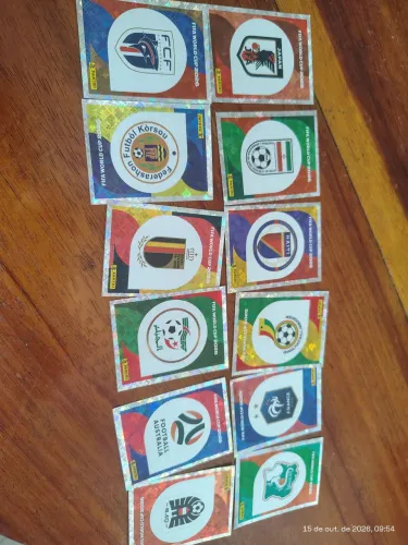 250 figurinhas da Copa 2026 sem repetições!