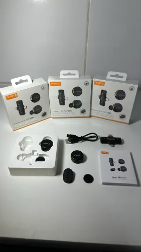 Microfone sem fio 2in1