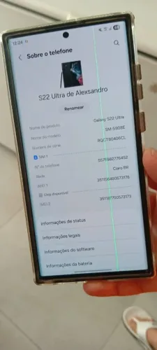 Smartphone Samsung s22 ultra