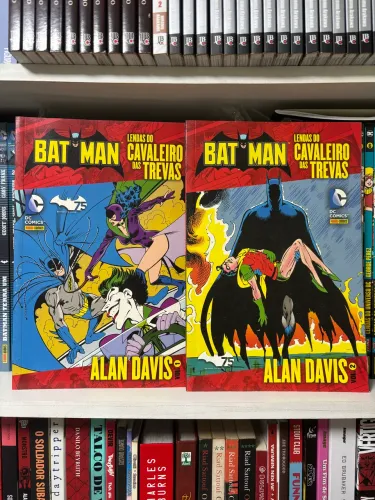 Lendas do Cavaleiro das Trevas Alan Davis vol 1 e 2