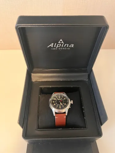 Relógio Alpina Startimer Pilot Heritage Automático Edição Limitada 