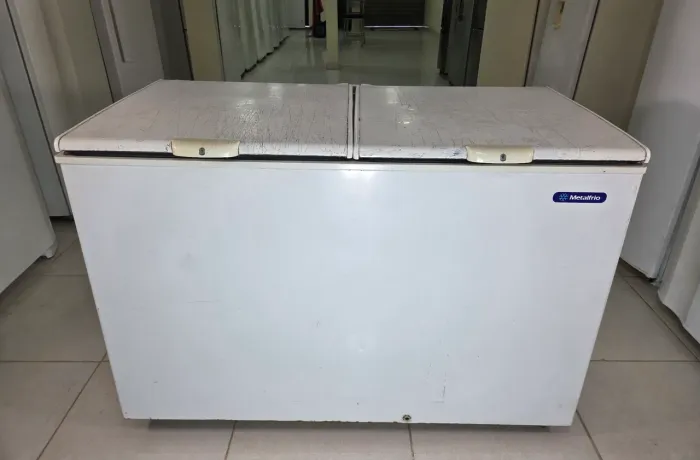 Freezer MetalFrio Horizontal 2 portas 419L