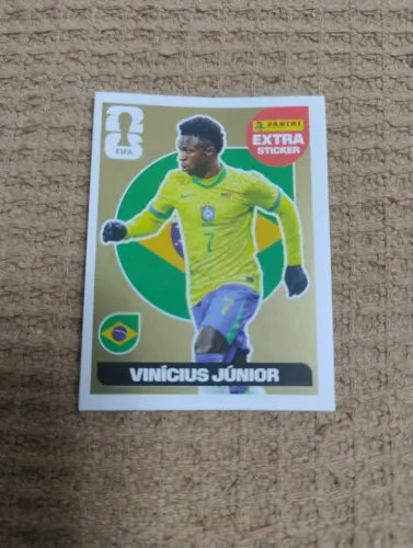 Figurinha Legend do Vinícius Jr Ouro