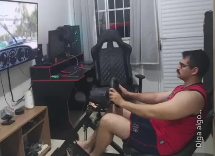Cockpit Simulador de corrida
