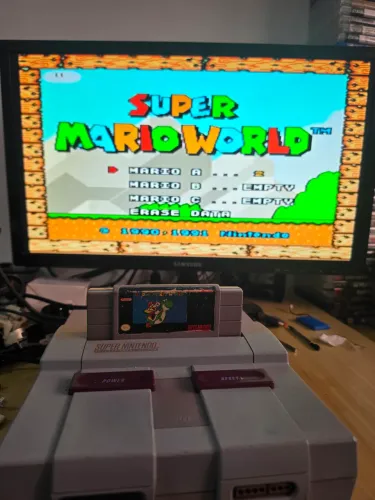 Super Mario World Super Nintendo Original