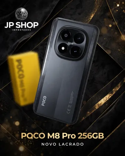 POCO M8 Pro 256GB Novo Original - R$1.900
