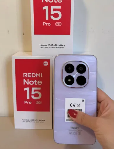 ***Redmi Note 15 Pro 5G 256+08 Novo Entregamos Garantia ***