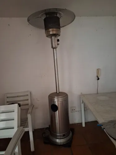 Aquecedor Ambiente Externo Torre em Inox