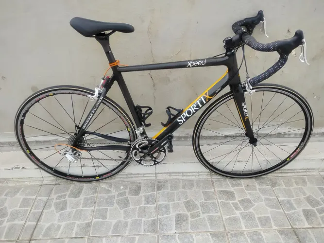 Bicicleta speed de carbono 54cm