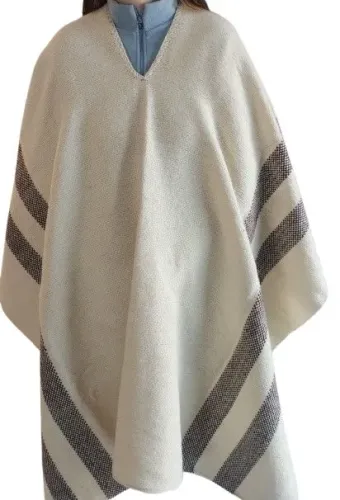 Poncho de lã 