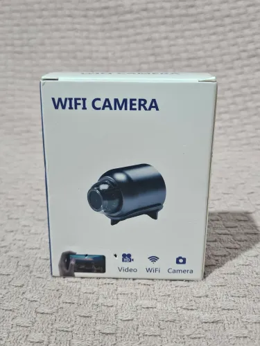 Mini Câmera De Vigilância X5 Wifi 1080p Full Hd Casa Cor Preto