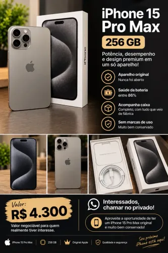 IPHONE 15 PRO MAX