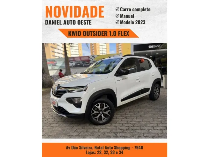 Renault Kwid Outsider 1.0 Flex 12V 5P Mec. 2023
