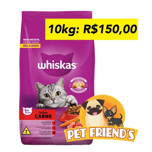 Ração Whiskas mega oferta 