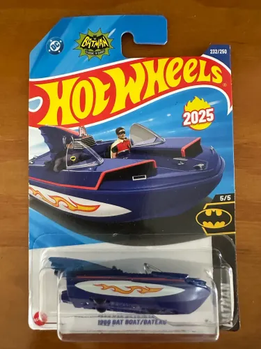 Ho Wheels Lancha do Batman 1966 Bat Boat Bateu