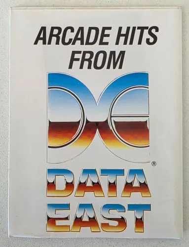 Folheto de jogos da Data East para Nintendinho 8bits 