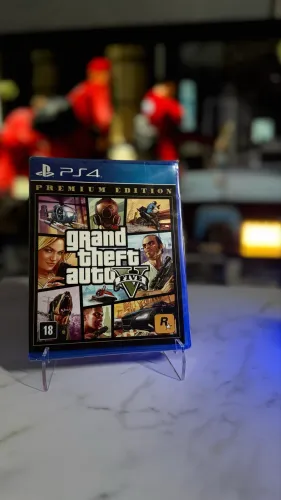 Jogo de PS 4 GTV 5 Novo e Lacrado
