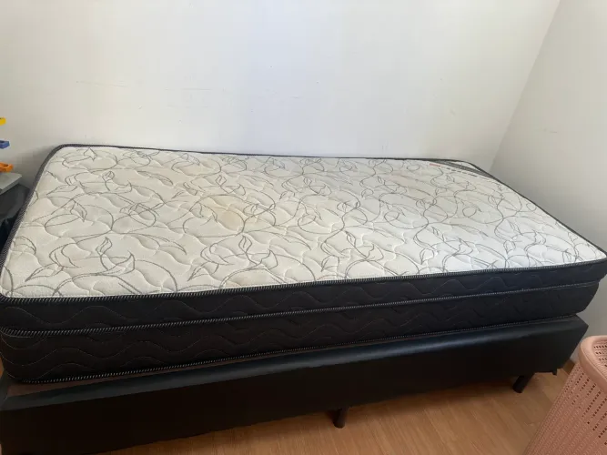Cama Box ortobom solteiro