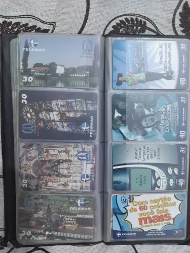 Vendo cartoes telefonicos 819 cartoes por 550 reais
