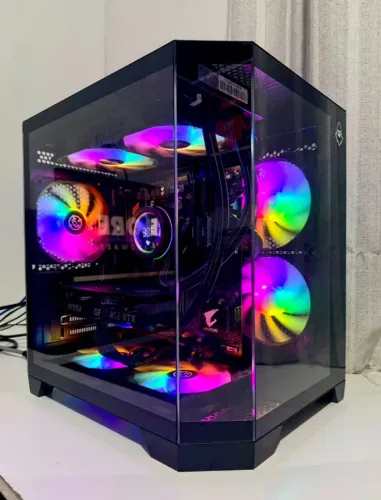 PC Gamer Ryzen 7 5700x3d + RTX + 32GBS + Garantia + Aceito Trocas