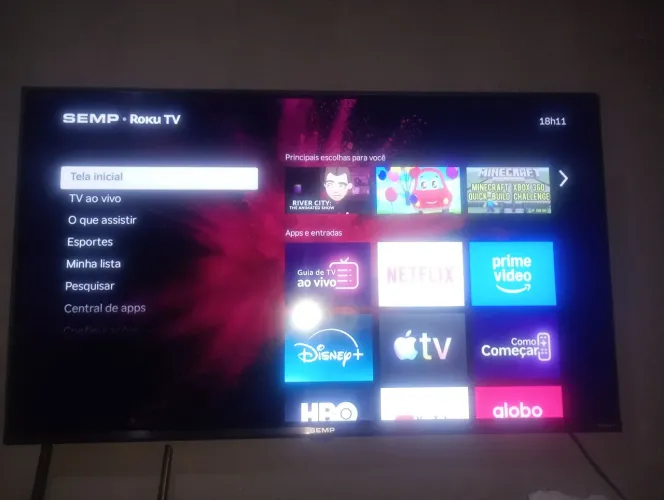 Televisão Smart TV 32 polegadas