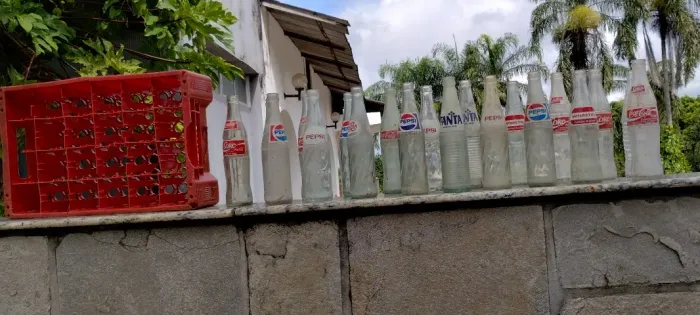 Garrafas refrigerante vintage - 20 peças