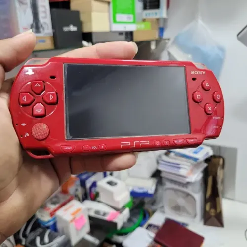PSP Edição Especial God of War Vermelho + Carregador e Jogo