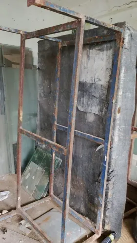 Cavalete para transportar vidro