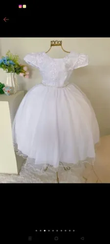 Vestido juvenil branco 