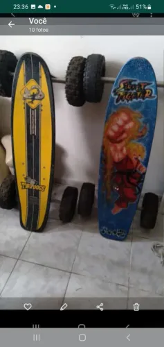 Skates elétricos cada 1.600,00