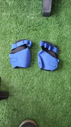 Luva tamanho único musculação na cor azul