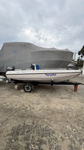 Lancha Real Drive 16 pés c/ Yamaha 60 Hp 2t 