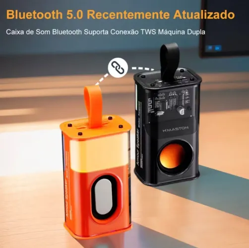 Caixa de Som portátil bluetooth 5.0